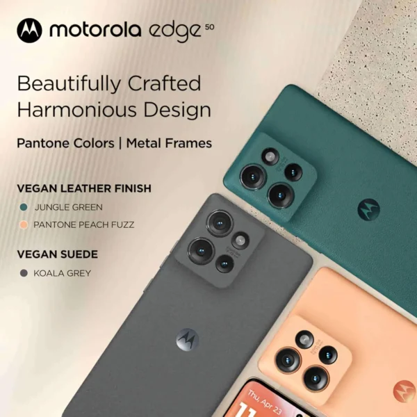 Motorola Edge 50 5G Koala Grey 8GB RAM 256GB Storage - Image 6