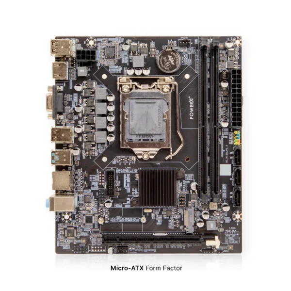 PowerX H110 Micro ATX DDR4 Motherboard - Image 4