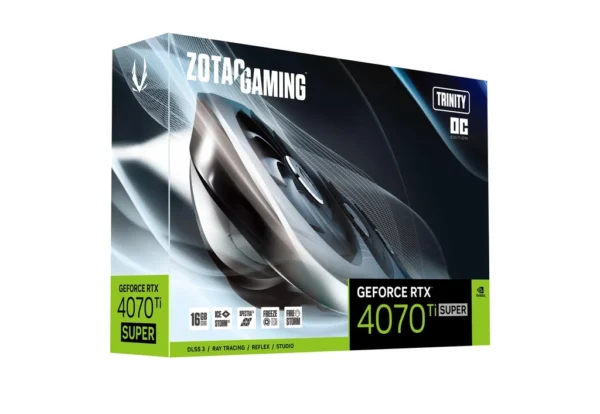 ZOTAC Gaming GeForce RTX 4070 Ti SUPER Trinity OC 16GB GDDR6X Graphics Card - Image 8
