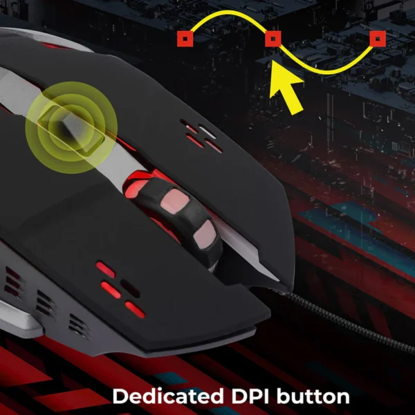 Zebronics Zeb Transformer M2 Gaming Mouse - Image 3