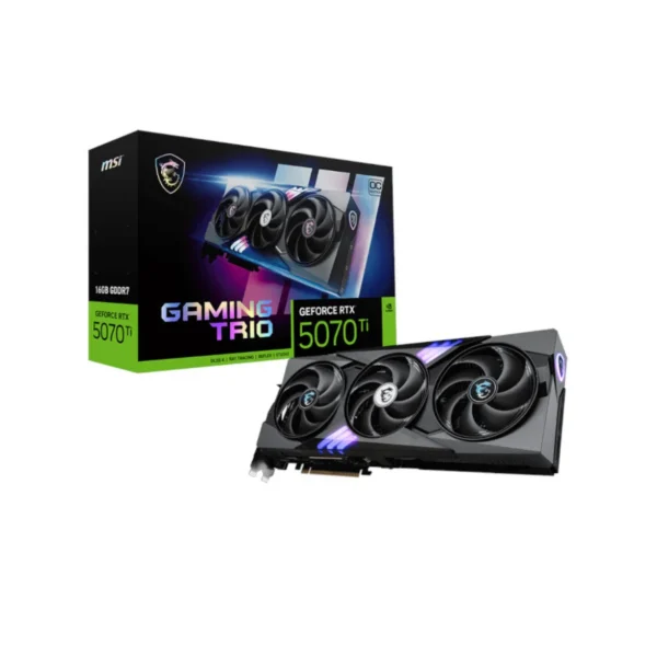 MSI GeForce RTX 5070 Ti Gaming Trio OC Plus 16GB GDDR7 GRAPHICS CARD