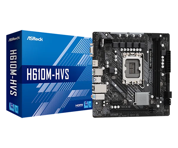 asrock h610m hvs, asrock h610m hvs ddr4, asrock h610m hvs lga 1700
